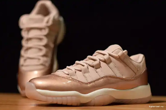 11 GS Rose Low Jordan Air Gold AH7860-105 0417